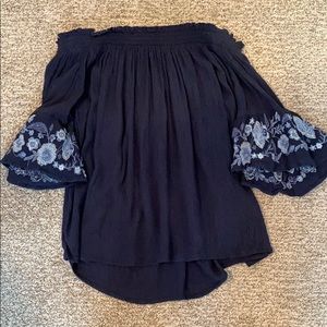 Hollister Off The Shoulder Top